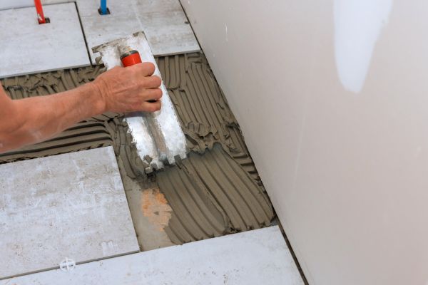 Bathroom Floor Renovation in Saint Paul
